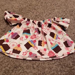 Cupcake Off the Shoulder Top